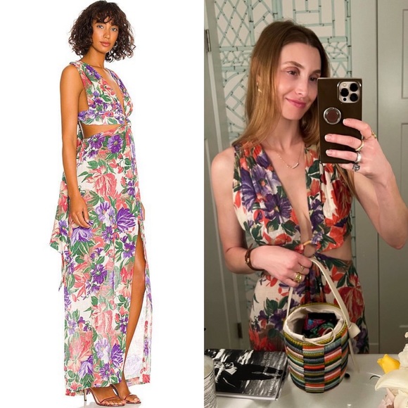 Just Bee Queen Sara floral purple dress size small NEW! New with tags! - Picture 16 of 17